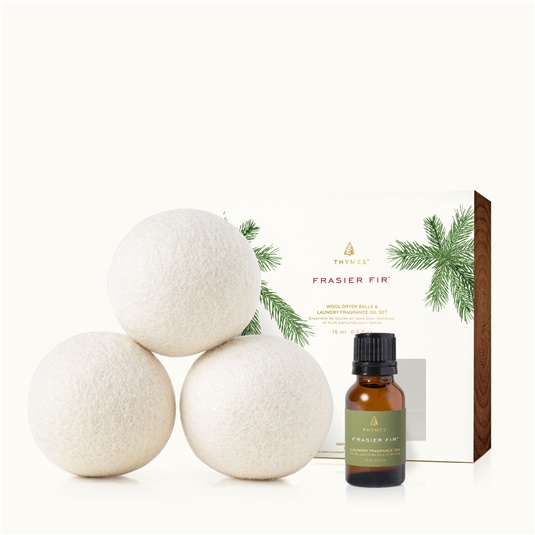 thymes-frasier-fir-heritage-home-care-wool-dryer-balls-and-laundry-fragrance-oil-set-0529169007